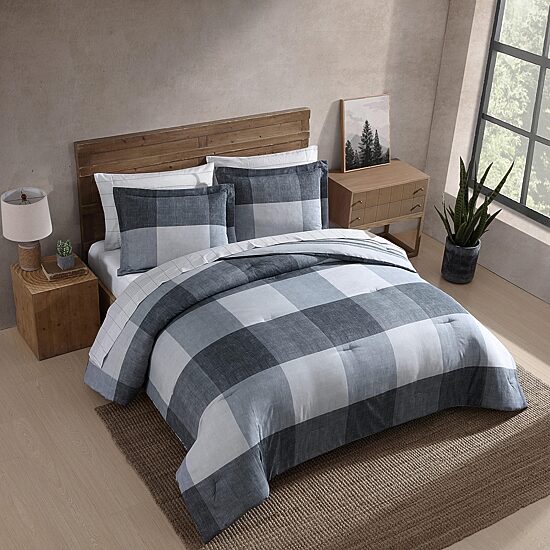 Eddie Bauer Oversized Palid Midweight Comforter Set