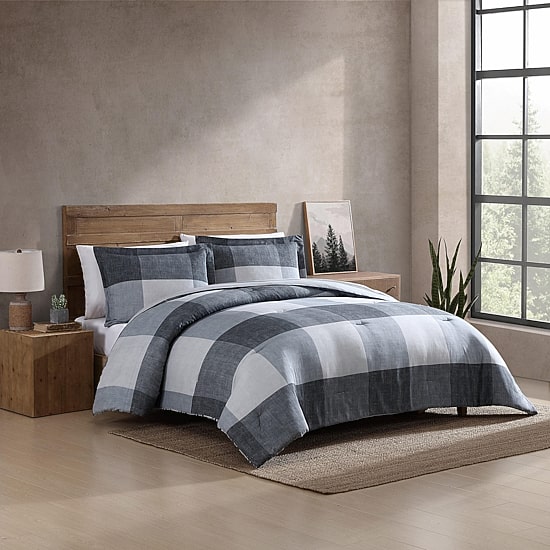 Eddie Bauer Oversized Palid Midweight Comforter Set
