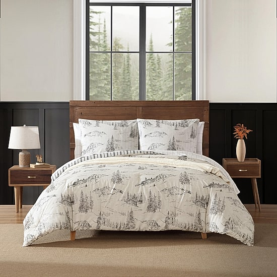 Eddie Bauer Rocky Mountain Cabin Midweight Comforter Set