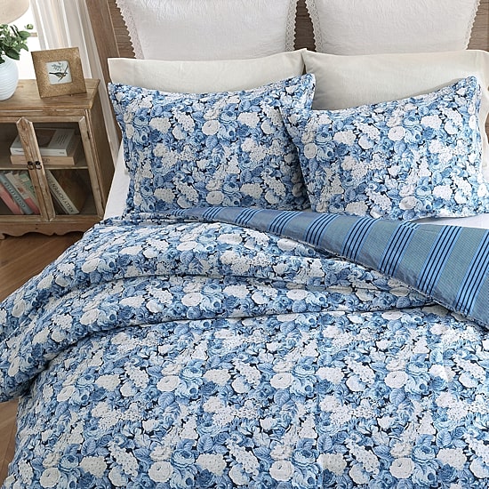 Laura Ashley Sweet Memories Midweight Comforter Set
