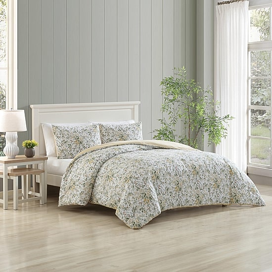 Laura Ashley Country Meadow Midweight Comforter Set