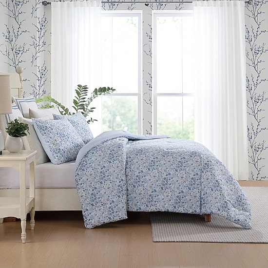 Laura Ashley Quartet Midweight Comforter Set