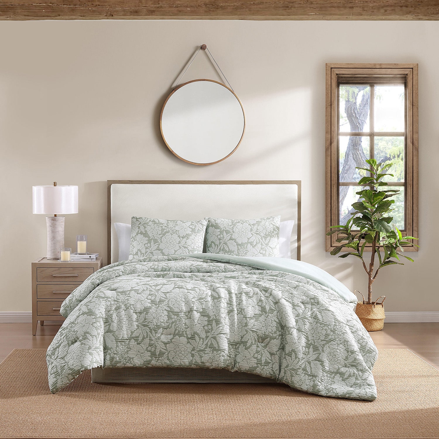 Stone Cottage Redding Floral 3-pc. Midweight Comforter Set