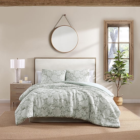 Stone Cottage Redding Floral 3-pc. Midweight Comforter Set