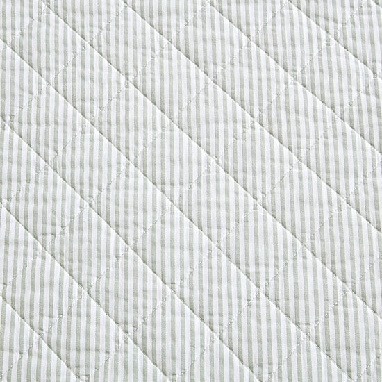 Laura Ashley Oxford Stripe Quilt Set