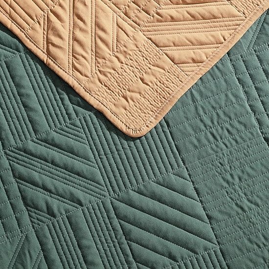 Eddie Bauer Solid Washed Quilt Set