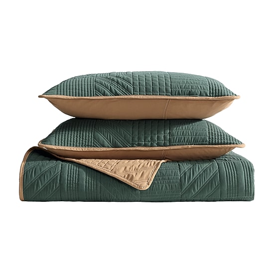 Eddie Bauer Solid Washed Quilt Set