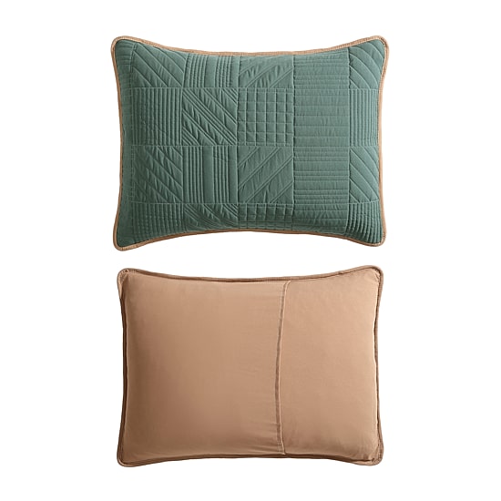 Eddie Bauer Solid Washed Quilt Set