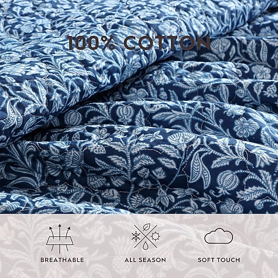 Laura Ashley Elaina Quilt Set