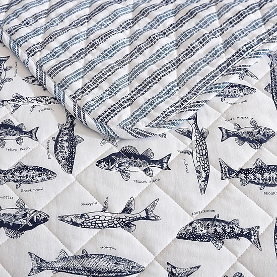 Eddie Bauer Wes Fish Quilt Set