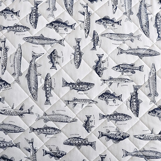 Eddie Bauer Wes Fish Quilt Set