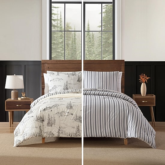 Eddie Bauer Rocky Mountain Cabin Duvet Cover Set