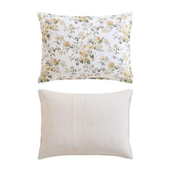 Laura Ashley Roses Midweight Comforter Set