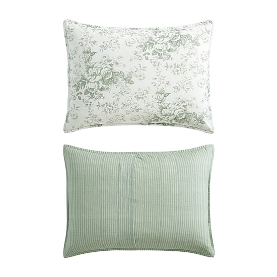 Laura Ashley Toile Delight Midweight Comforter Set