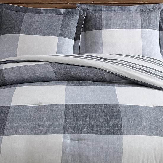 Eddie Bauer Oversized Palid Midweight Comforter Set