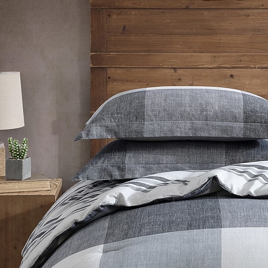 Eddie Bauer Oversized Palid Midweight Comforter Set