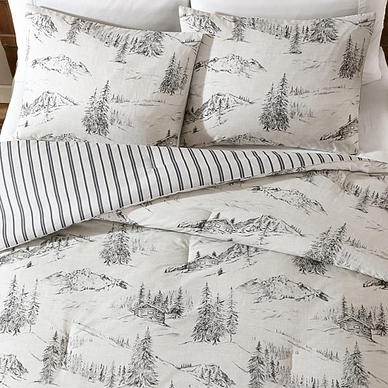 Eddie Bauer Rocky Mountain Cabin Midweight Comforter Set