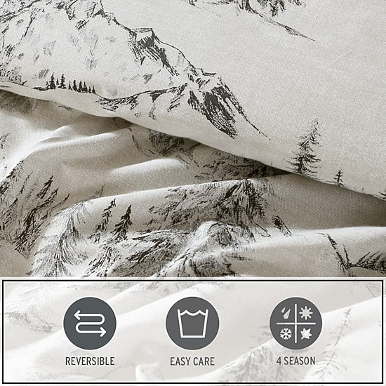 Eddie Bauer Rocky Mountain Cabin Midweight Comforter Set