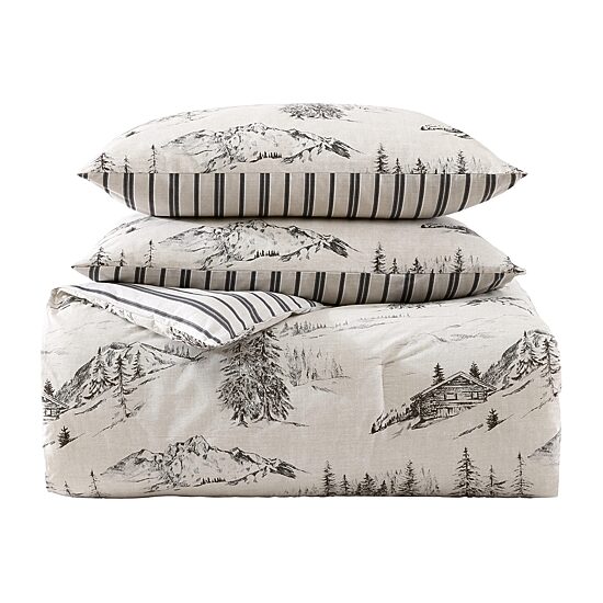 Eddie Bauer Rocky Mountain Cabin Midweight Comforter Set
