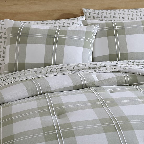Eddie Bauer Mountain Embroidery Midweight Comforter Set