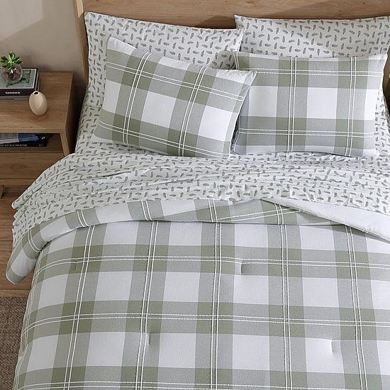 Eddie Bauer Mountain Embroidery Midweight Comforter Set