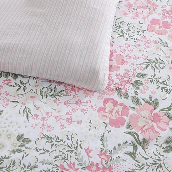 Laura Ashley Heather Garden Midweight Comforter Set