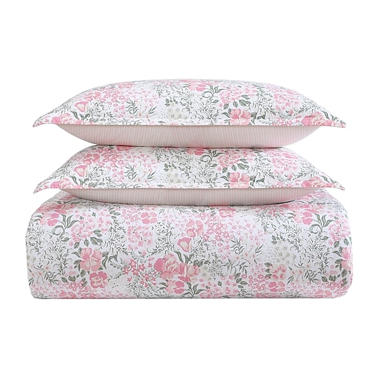 Laura Ashley Heather Garden Midweight Comforter Set