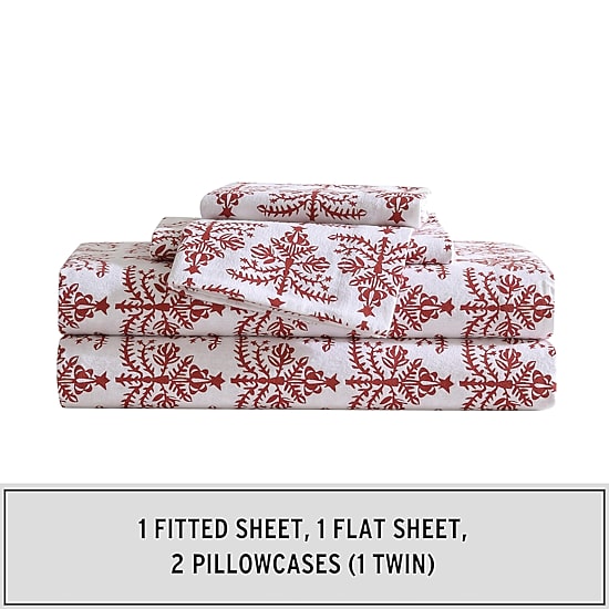 Eddie Bauer Jolly Trees Sheet Set