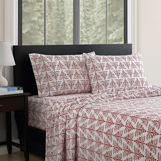 Eddie Bauer Jolly Trees Sheet Set