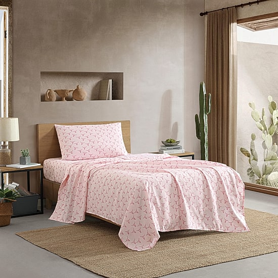 Wrangler Steer Skulls Sheet Set
