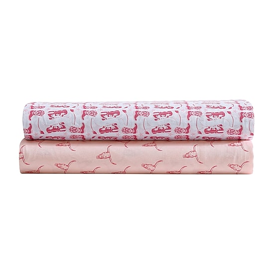 Wrangler Steer Skulls Sheet Set