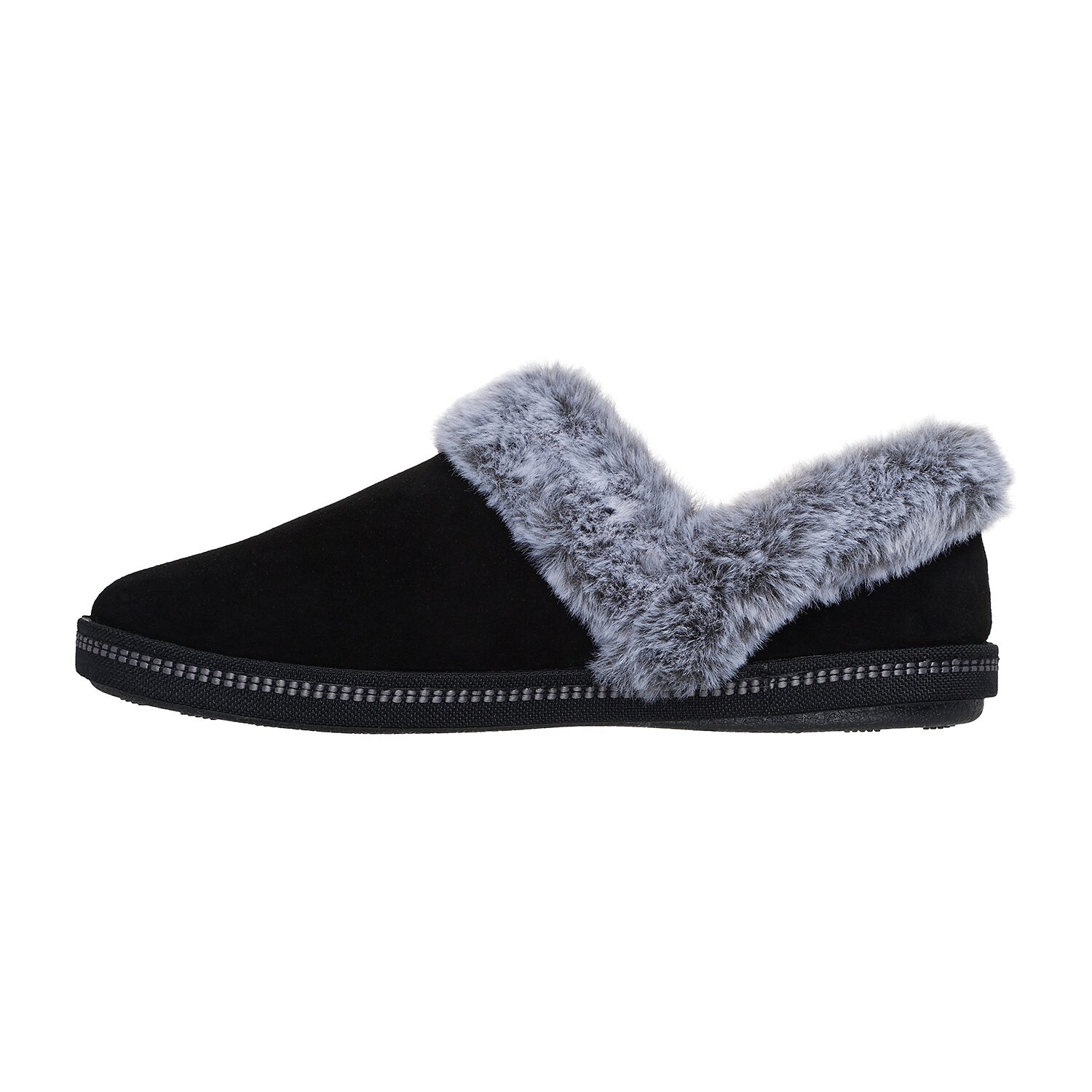 Skechers Cozy Campfire French Toast 2 Womens Faux Fur Trim Slip-On Slippers