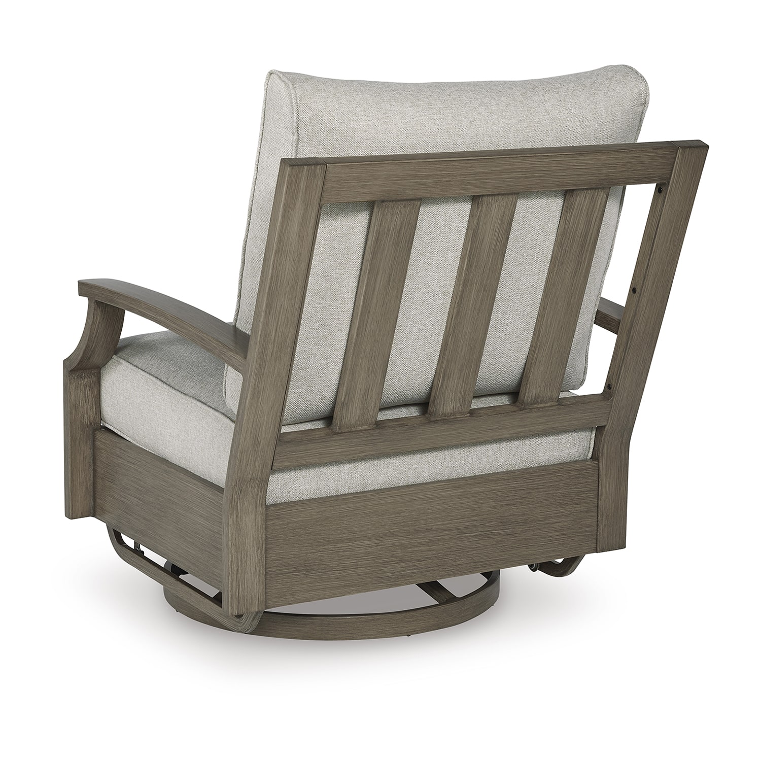 Signature Design by Ashley Raleigh Ranch Outdoor Swivel Glider Chair with Cushion