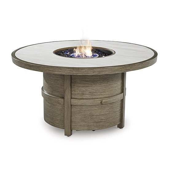 Signature Design by Ashley Raleigh Ranch Fire Pit Table