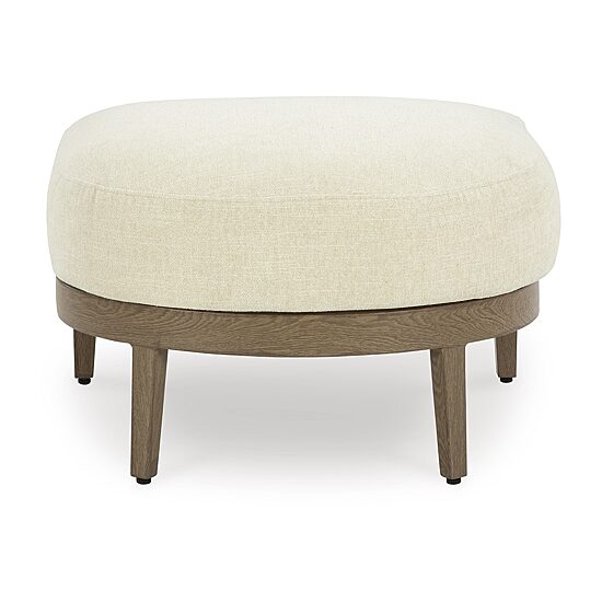 Signature Design by Ashley Severn Outdoor Ottoman with Cushion