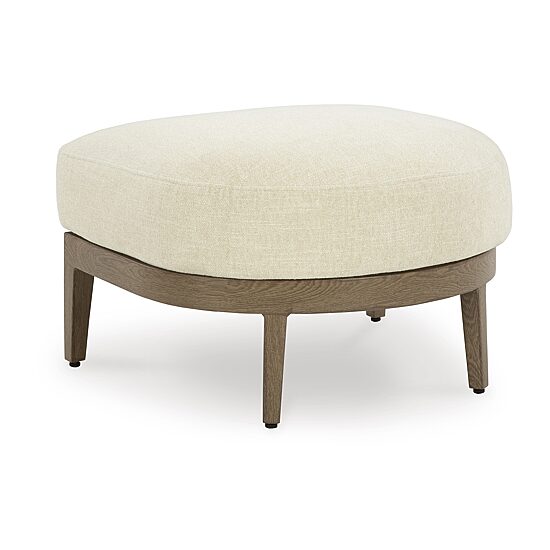 Signature Design by Ashley Severn Outdoor Ottoman with Cushion