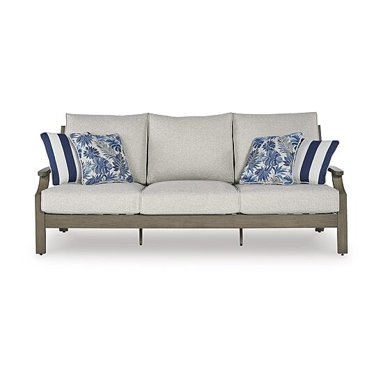 Signature Design by Ashley Raleigh Ranch Outdoor Sofa with Cushion
