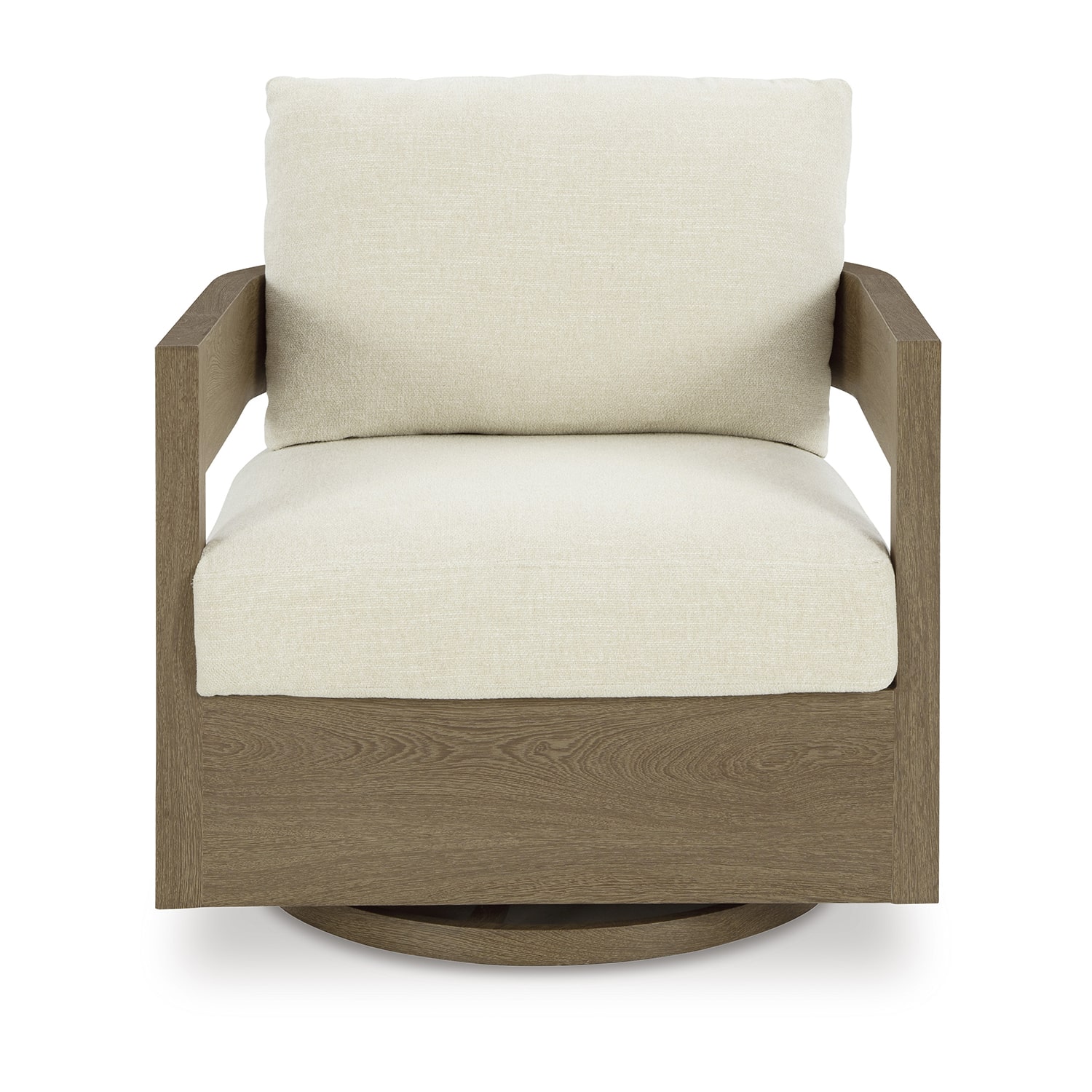 Signature Design by Ashley Severn Outdoor Swivel Glider Chair with Cushion