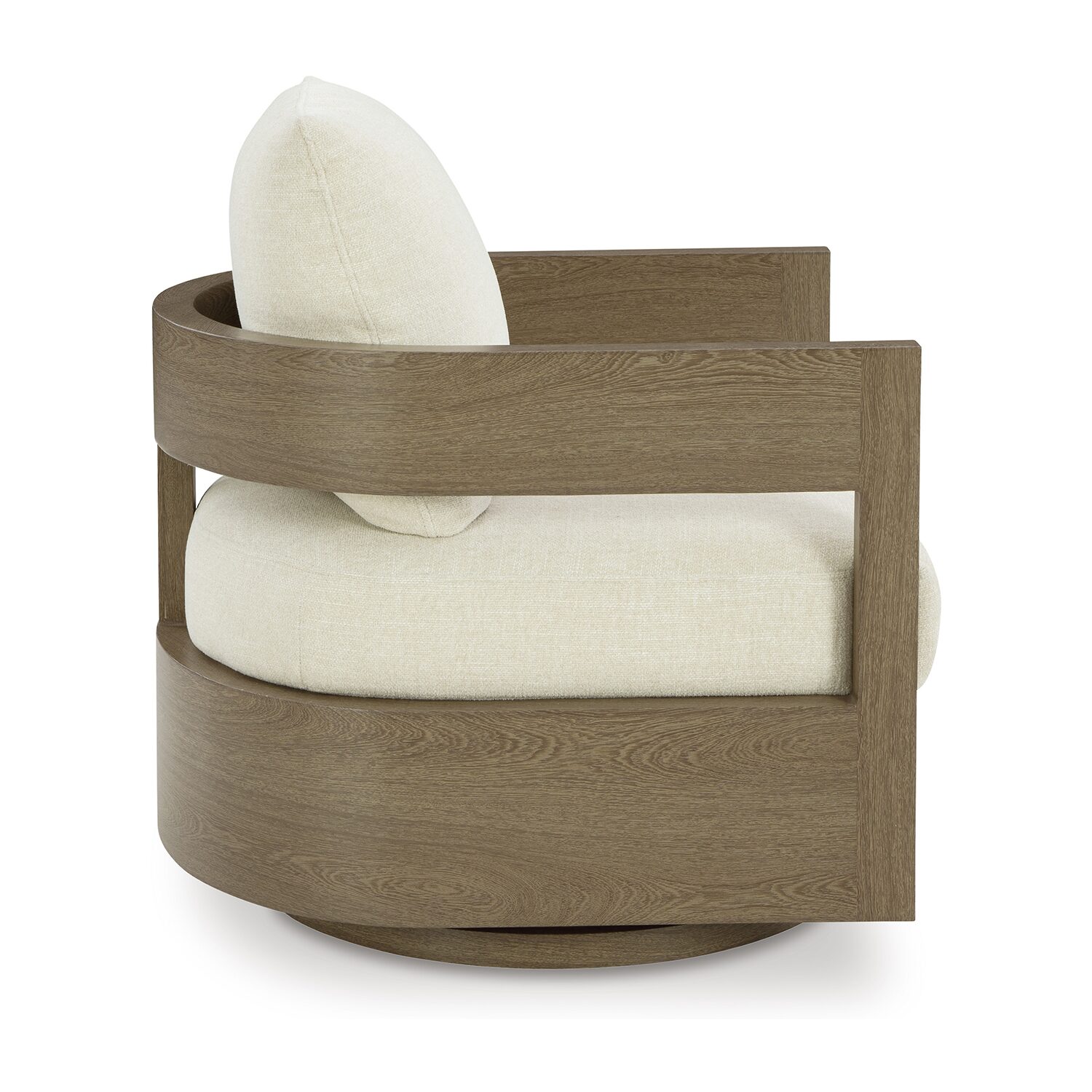 Signature Design by Ashley Severn Outdoor Swivel Glider Chair with Cushion