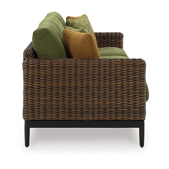 Signature Design by Ashley Hoquiam Outdoor Sofa with Cushion