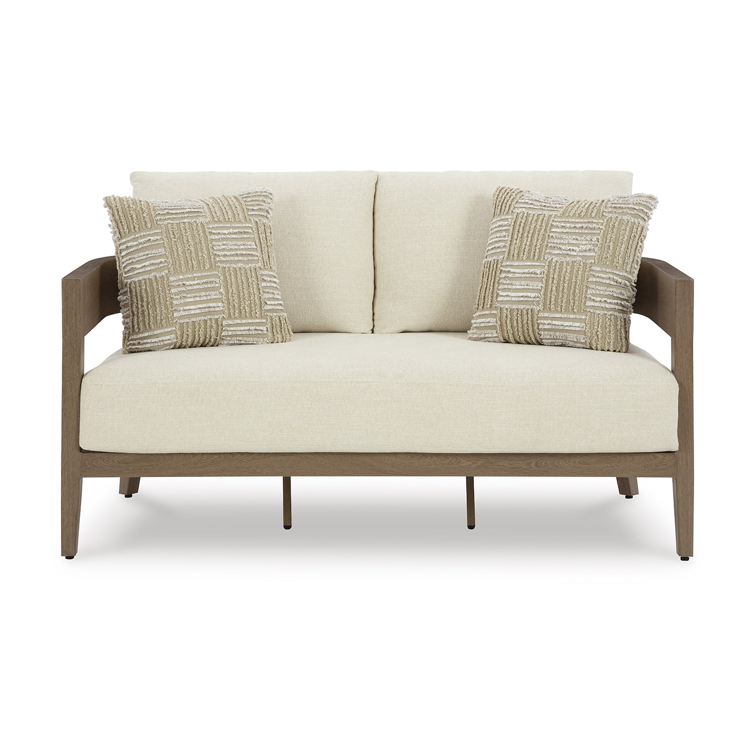 Signature Design by Ashley Severn Outdoor Loveseat with Cushion
