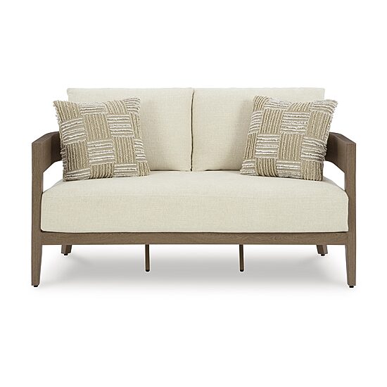 Signature Design by Ashley Severn Outdoor Loveseat with Cushion
