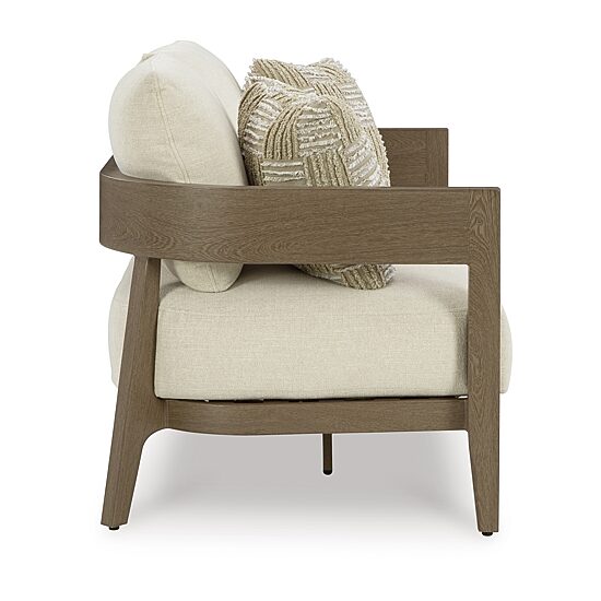 Signature Design by Ashley Severn Outdoor Loveseat with Cushion