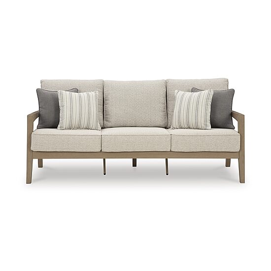 Signature Design by Ashley Hancock Outdoor Sofa with Cushion