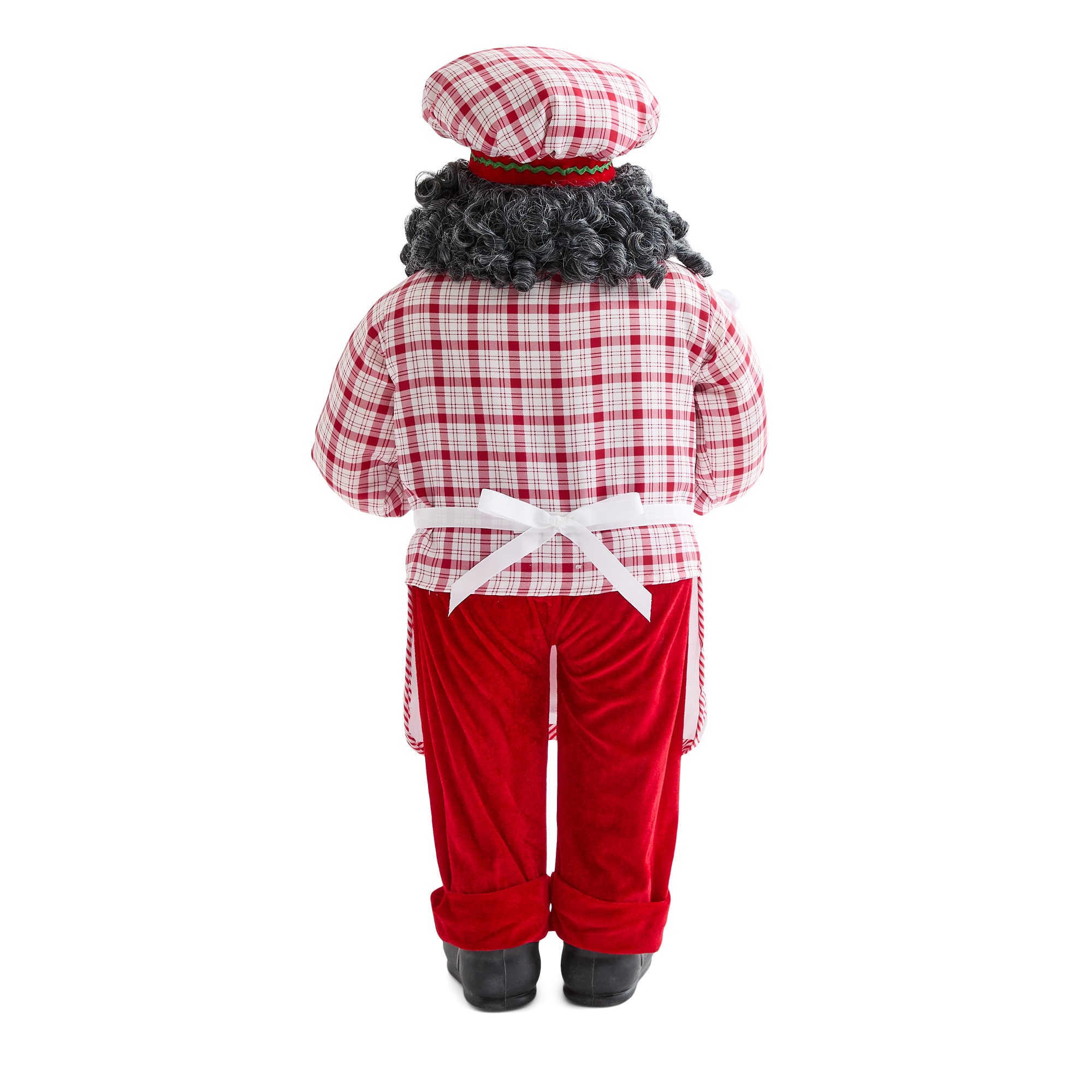 North Pole Trading Co. African American 36" Baker Christmas Santa Figurine
