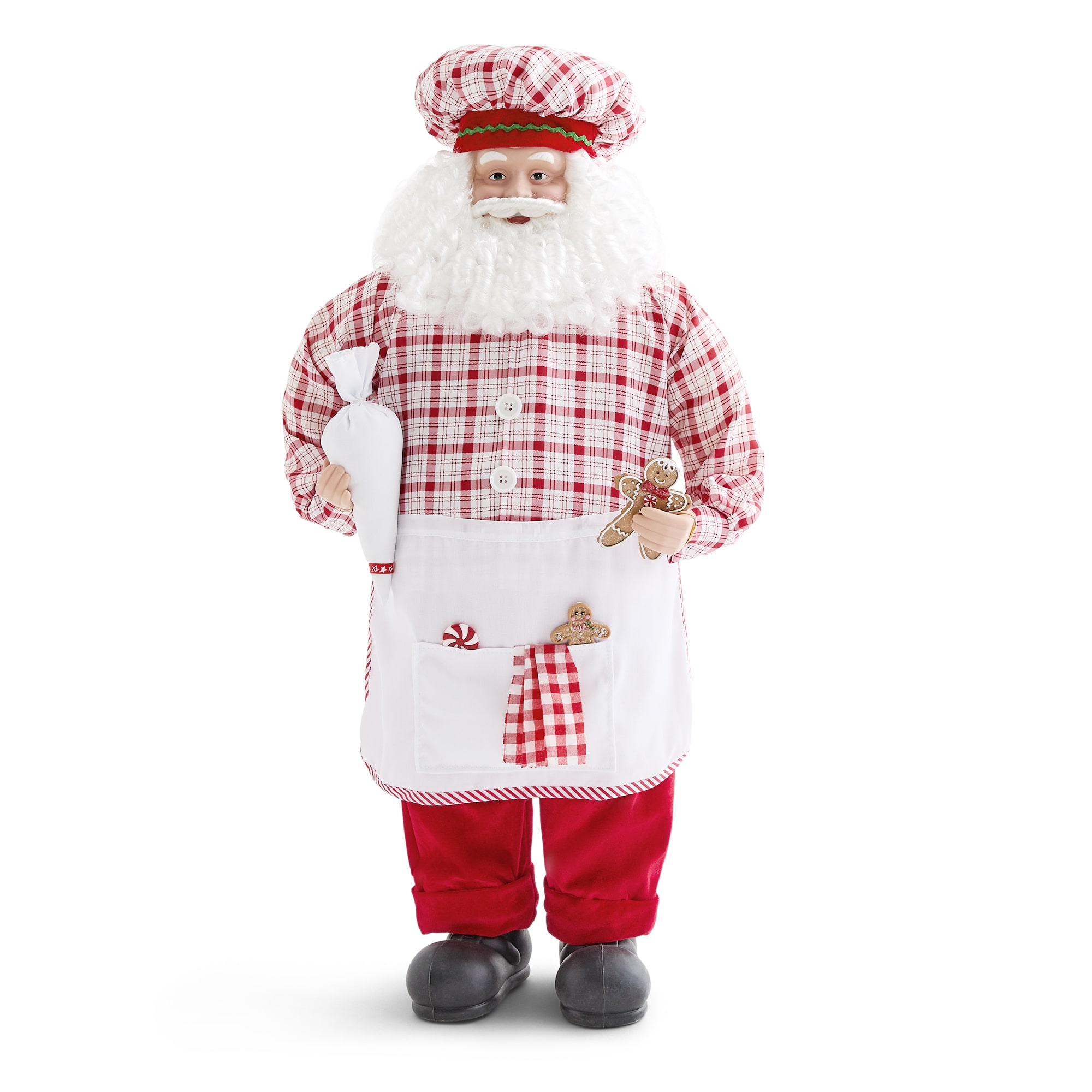 North Pole Trading Co. 36" Baker Christmas Santa Figurine