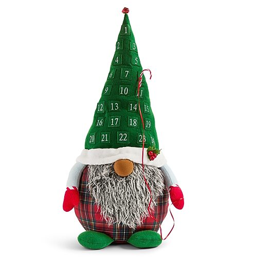 North Pole Trading Co . African American 27 Xl Gnome Advent Christmas Gnome In Green