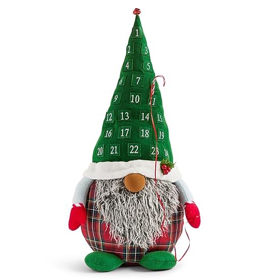 North Pole Trading Co. African American 27" Advent Christmas Gnome
