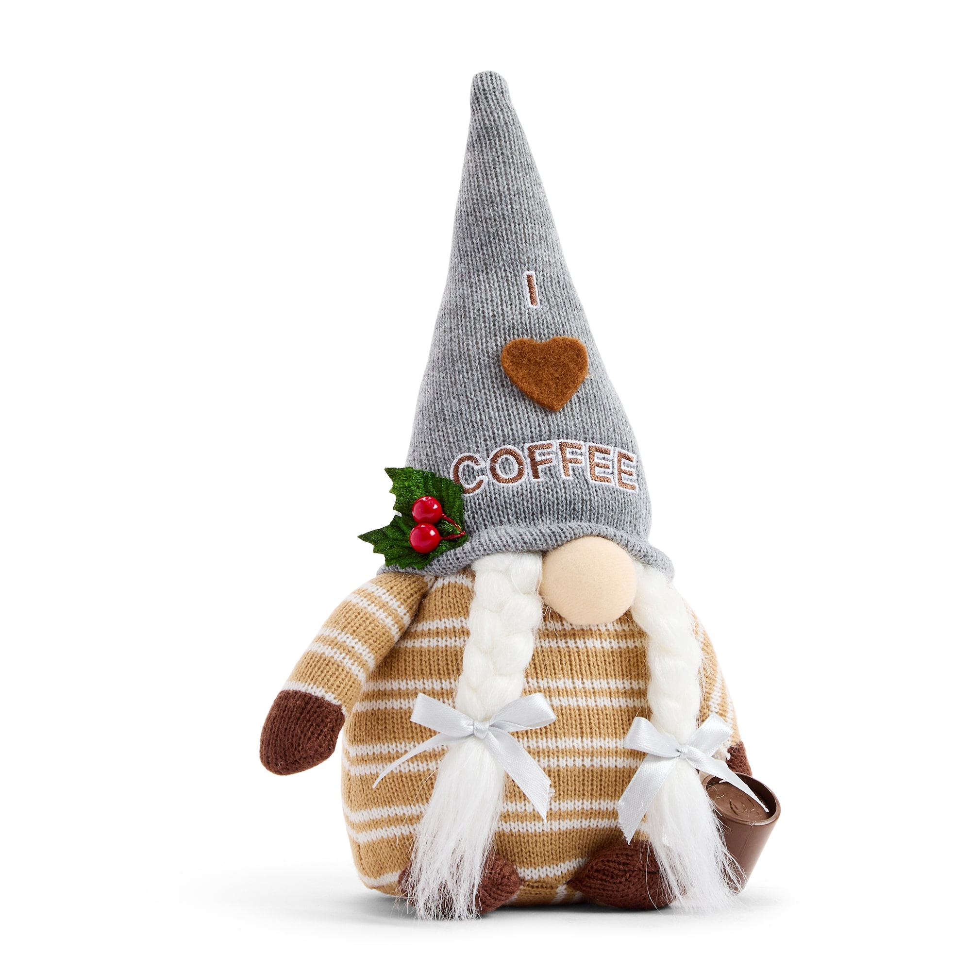North Pole Trading Co. 12 Sm Gnome Coffee Christmas Gnome