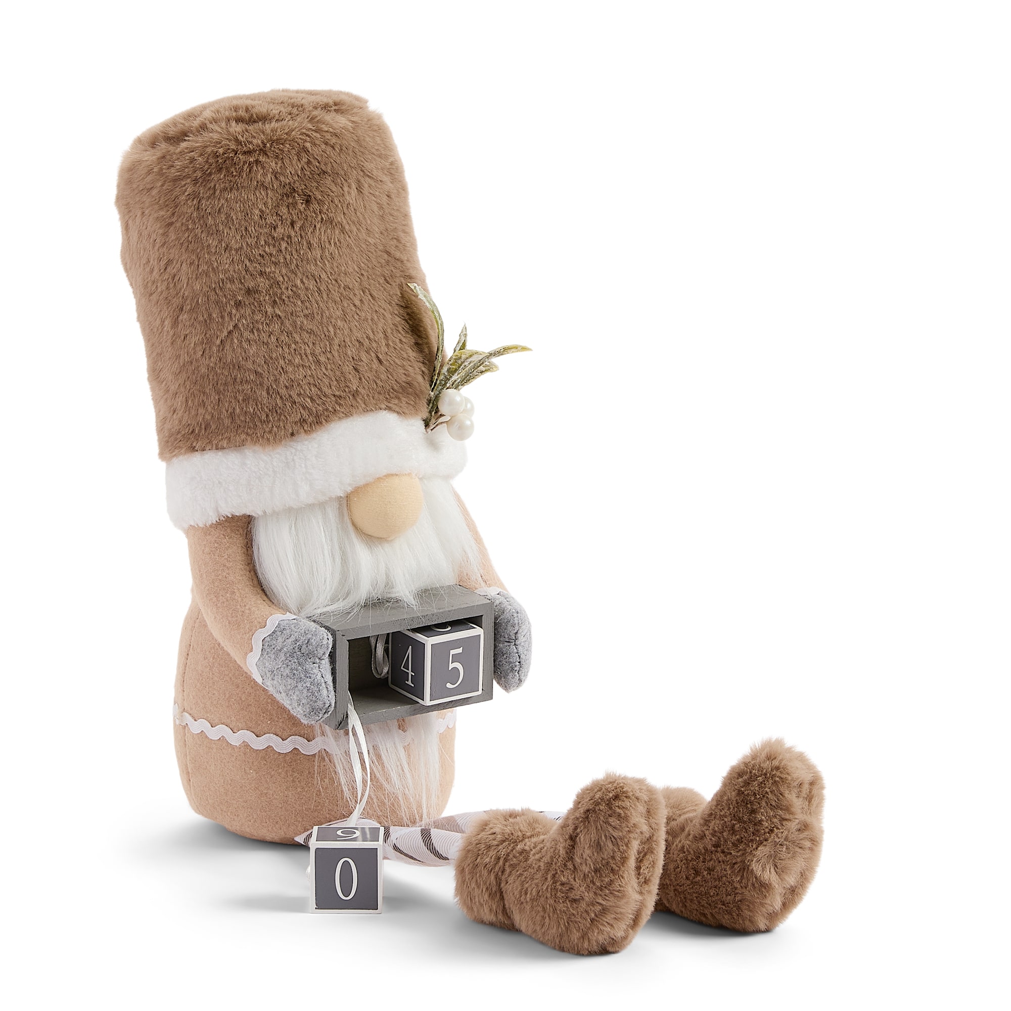 North Pole Trading Co. 15 Med Gnome Advent Christmas Gnome